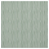Tissu Rayures bancales vert et gris clair (Échantillon)