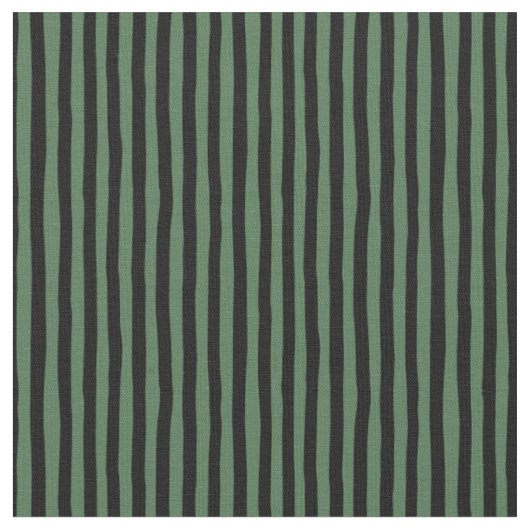 Tissu Rayures bancales vertes et noires (Fermer)