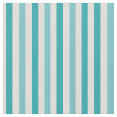 Tissu Rayures bleues de turquoise de plage (Détail)