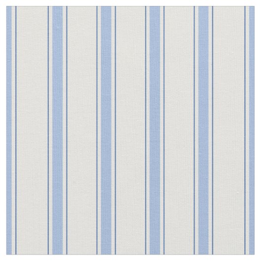 Tissu Rayures bleues et blanches cassées (Fermer)