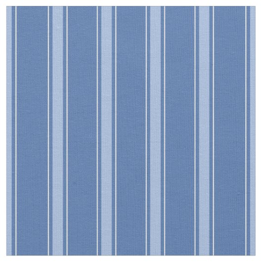 Tissu Rayures bleues et bleu clair (Fermer)