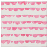 Tissu Rayures crantées par aquarelle moderne blanche (Fermer)