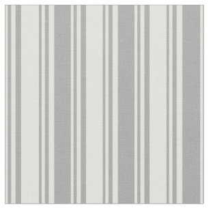 Tissu Rayures de couleur jaune clair et gris foncé