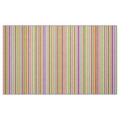 Tissu Rayures de craie - Crème et couleurs multiples (Fat Quarter)