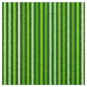 Tissu Rayures de craie - vert d'émeraude et de chaux