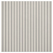 Tissu Rayures de cueillette classique beige et gris (Échantillon)