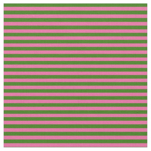 Tissu Rayures de pastèque (Fermer)
