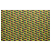 Tissu Rayures de peinture de Rastafarian (Yard)
