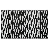 Tissu Rayures de zèbre - noires et blanches (Fat Quarter)