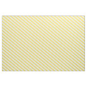 Tissu Rayures diagonales jaune citron (Fat Quarter)