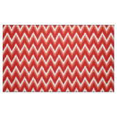 Tissu Rayures d'Ikat Chevron - orange et blanc de (Fat Quarter)