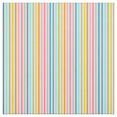 Tissu Rayures en pastel colorées (Échantillon)