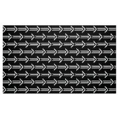 Tissu Rayures et chevrons blancs géométriques sur le (Fat Quarter)