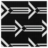 Tissu Rayures et chevrons blancs géométriques sur le (Fermer)