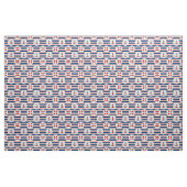 Tissu Rayures et motif de points nautiques (Fat Quarter)