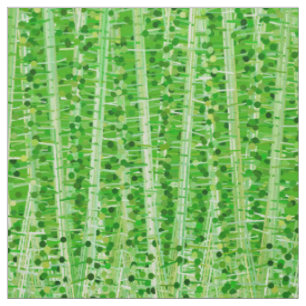 Tissu Rayures et pointes satinées Abstraites, Vert citro