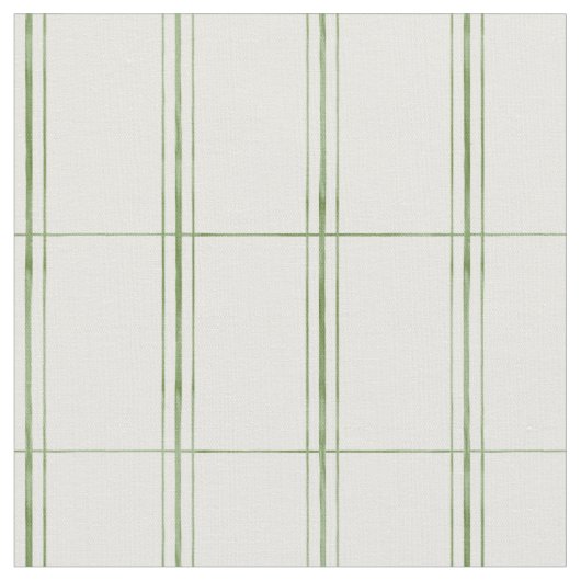 Tissu Rayures fines modernes vertes (Fermer)