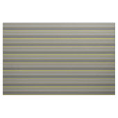 Tissu Rayures horizontales grises moutarde rétro (Yard)