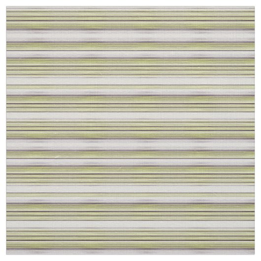Tissu Rayures horizontales olive et bleues. (Échantillon)