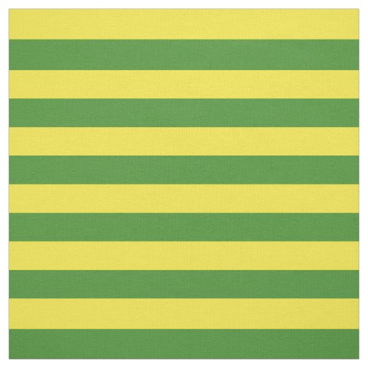 Tissu Rayures jaune et verte (Échantillon)