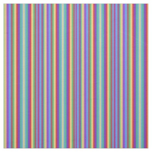 Tissu Rayures multi de couleur (Échantillon)