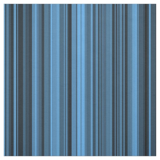 Tissu Rayures Noir Bleu (Échantillon)