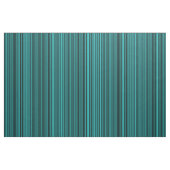 Tissu Rayures Noir Sarcelle (Yard)