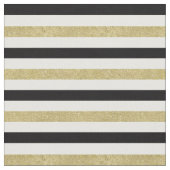 Tissu Rayures noires d'or (Fermer)