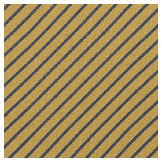 Tissu Rayures or et marine (Fermer)