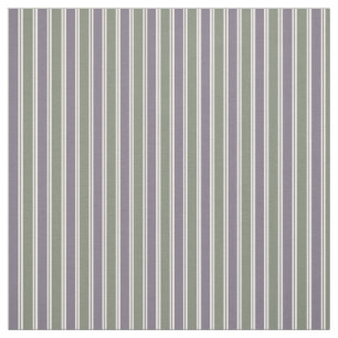 Tissu Rayures pourpres et vertes