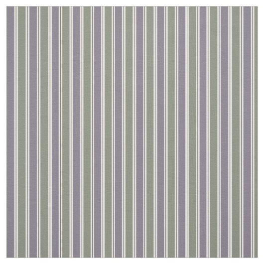 Tissu Rayures pourpres et vertes (Échantillon)