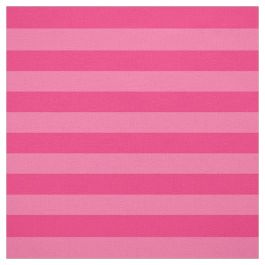 Tissu Rayures rose pâle et rose chaud (Échantillon)