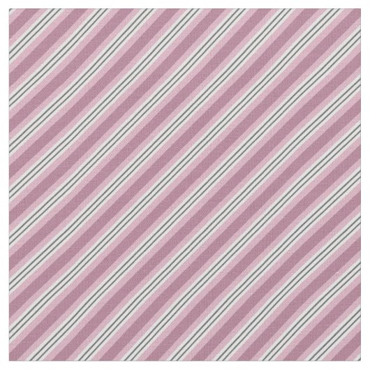 Tissu Rayures roses (Fermer)