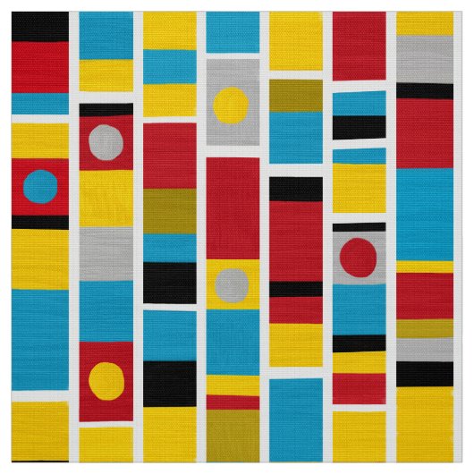 Tissu Rayures Totem (Échantillon)