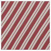 Tissu Rayures vertes blanches rouges (Fermer)