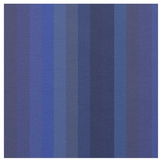 Tissu Rayures verticales classiques navy et cobalt (Fermer)