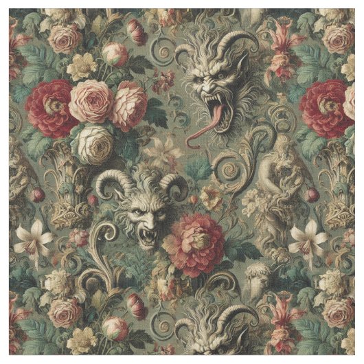 Tissu Récolte Renégade - Carrelage classique gothique (Fermer)