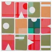 Tissu Rectangles Abstrait 120623 (Échantillon)
