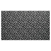 Tissu Rectangles Abstraites 081122 - Blanc sur noir (Yard)
