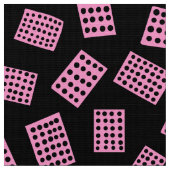 Tissu Rectangles Abstraites 081122 - Rose sur Noir (Fermer)