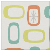 Tissu Rectangles arrondies MCM du milieu du siècle (Fermer)