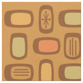 Tissu Rectangles arrondies MCM du milieu du siècle (Fermer)