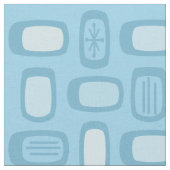 Tissu Rectangles arrondies MCM du milieu du siècle Bébé  (Fermer)