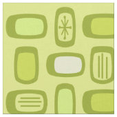 Tissu Rectangles arrondies MCM du milieu du siècle Chart (Fermer)