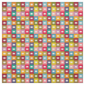 Tissu Rectangles Atomiques  (Échantillon)