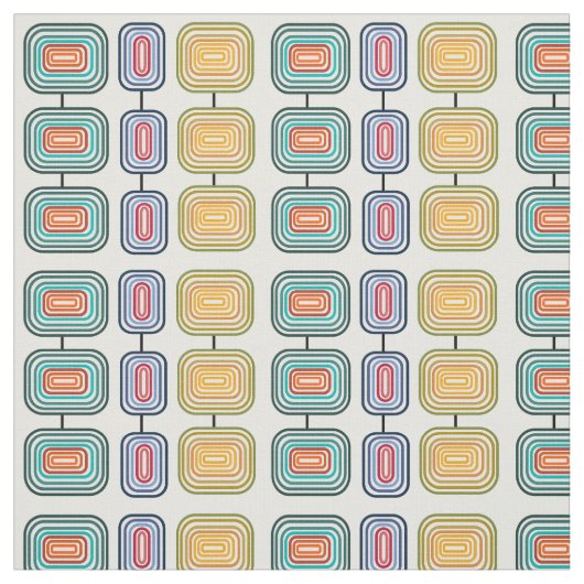 Tissu Rectangles concentrées (Échantillon)