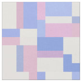 Tissu Rectangles de blocs de couleurs géométriques - ros (Fermer)