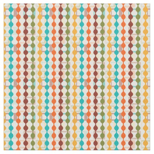 Tissu Rectangles et chaînes (Fermer)