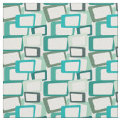 Tissu Rectangles modernes du milieu du siècle (Fermer)