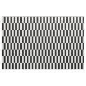 Tissu rectangles noirs et blancs (Fat Quarter)